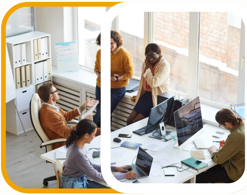 Equipo DeclaraTIC trabajando en declaración de impuestos SAT Guatemala