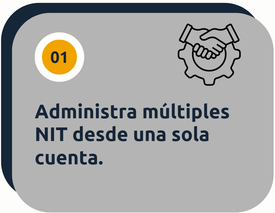 Dashboard DeclaraTIC - Vista general gestión clientes contadores Guatemala