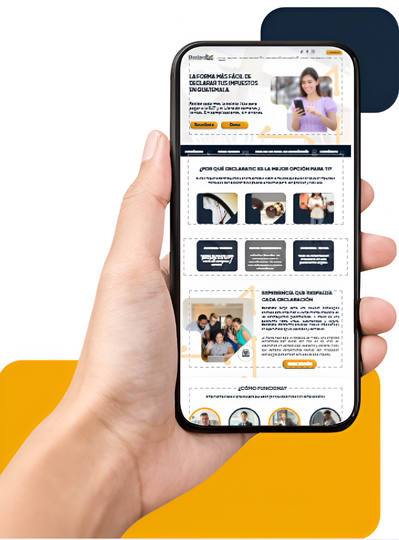 Formulario registro DeclaraTIC - Pasos iniciales suscripción contadores Guatemala